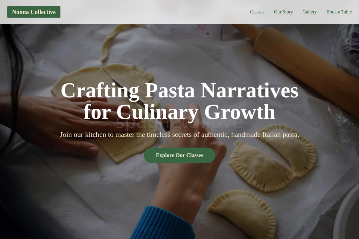 trattoria Cooking Class