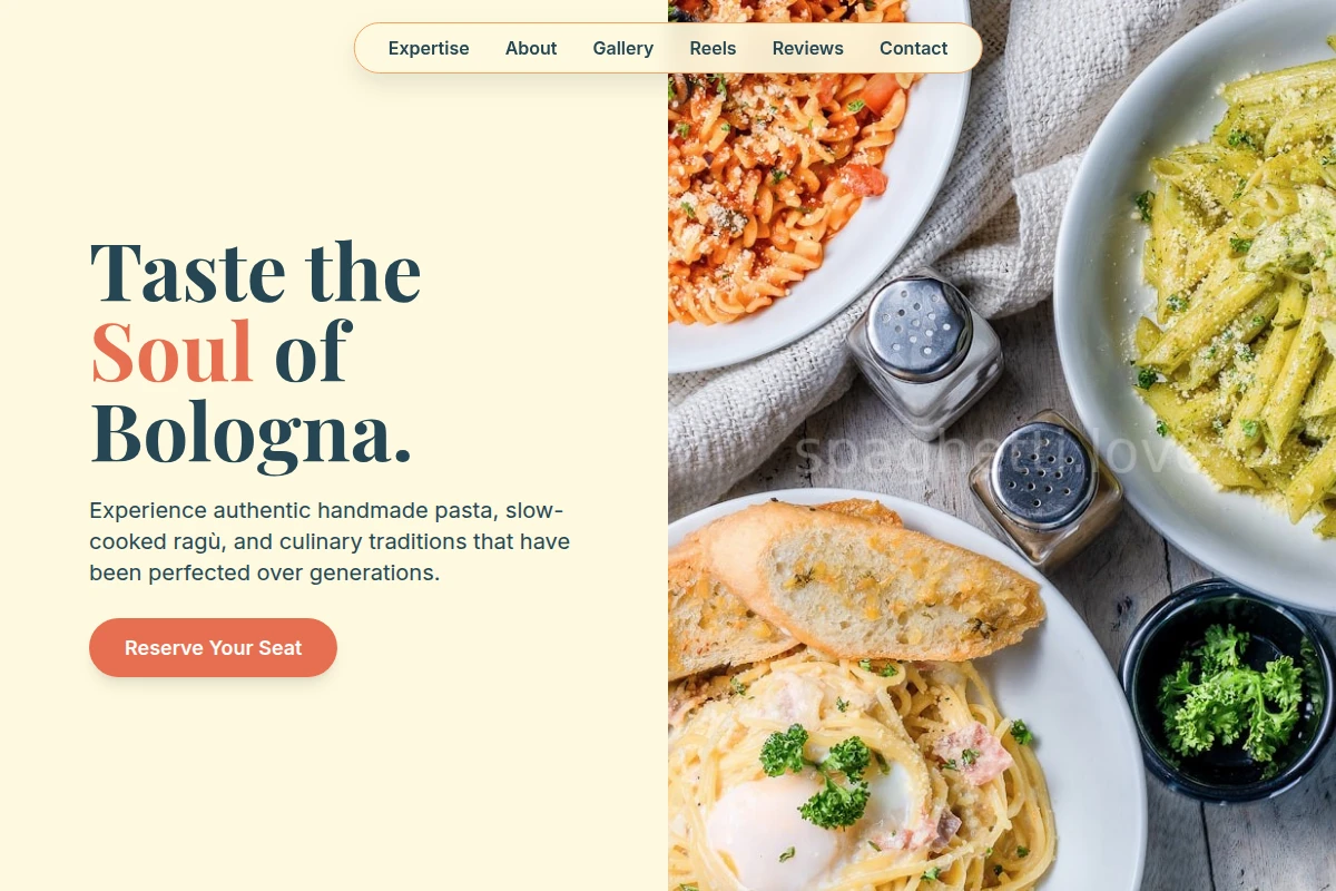 bolognese Italian Food