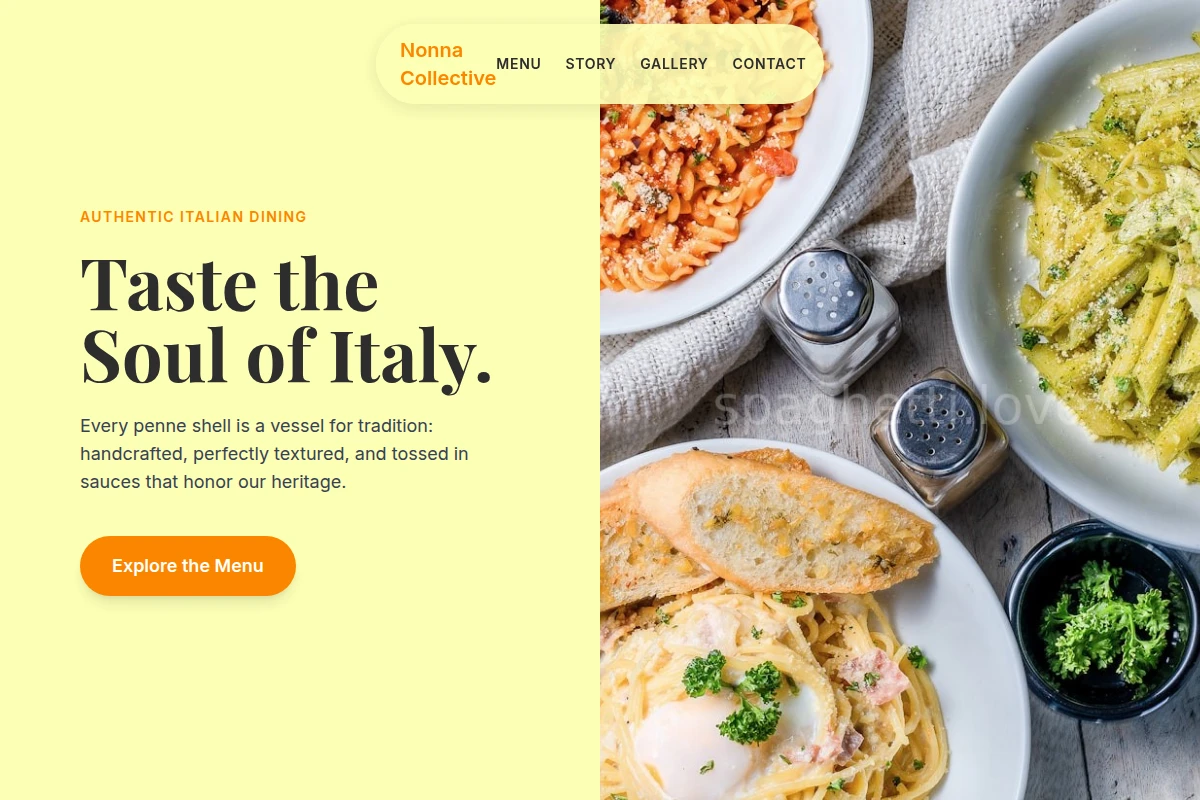 penne Italian Food