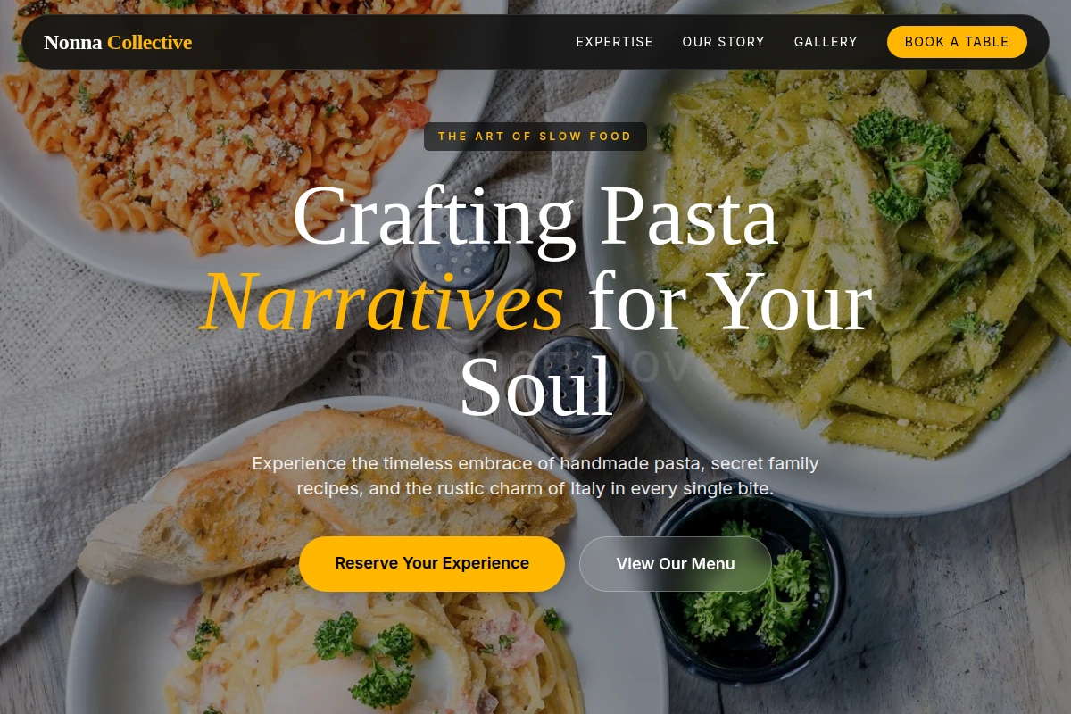 culinary Italian Food